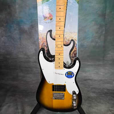 2010 Squier Vintage Modified '51 Never Played Telecaster - Black and White Sunburst image 12