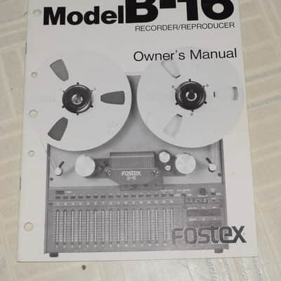 Fostex B-16 1/2" 16-Track Tape Recorder image 7