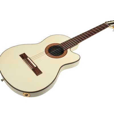 1980 – Gibson Chet Atkins CE -Alpine White image 6