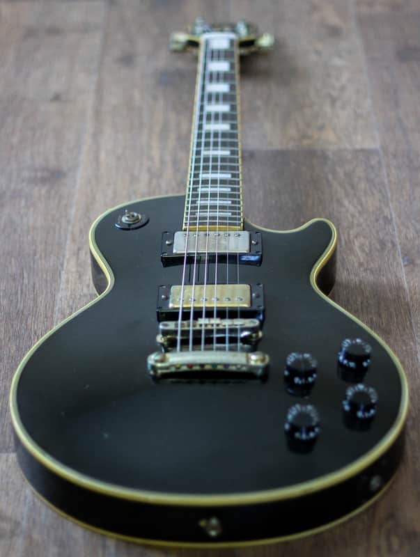 Gession Les Paul Custom 1970s Black | Reverb