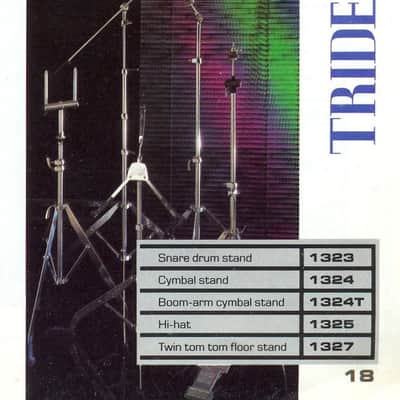 PREMIER TRIDENT 1325 - Hi Hat Stand Vintage 80s image 8
