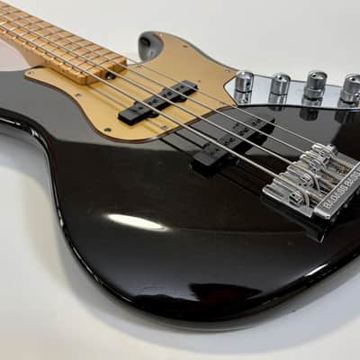 Fender Jazz Bass American Deluxe 2004 Montego Black image 12