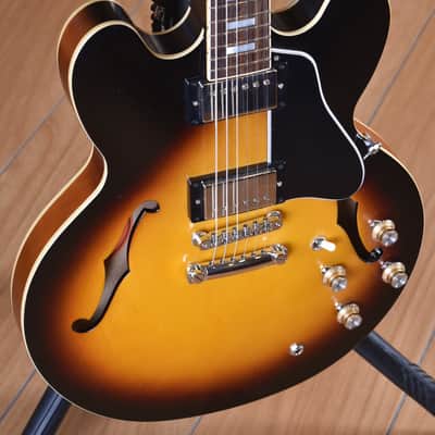 Epiphone Inspired by Gibson Custom 1962 ES-335 Reissue Vintage Burst image 8