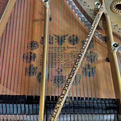 Steinway & Sons Art-Case Model C 1877 - Ebony Satin image 8