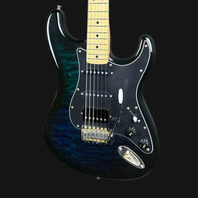 Fender Foto Flame Stratocaster Electric Guitar - Partscaster image 2