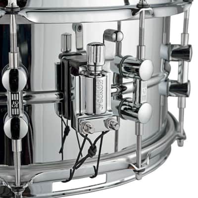 Sonor Kompressor Series Steel Snare Drum - 6.5-inch x 14-inch image 3