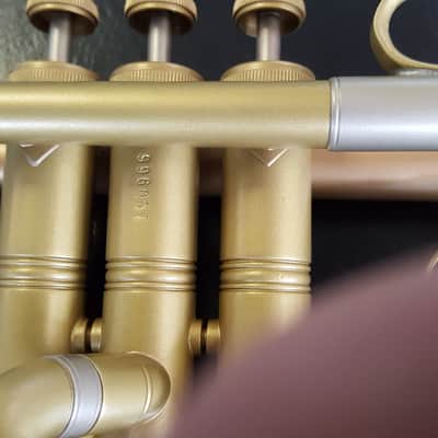 Reconditioned Silvertone Artist trumpet w/vintage case image 7