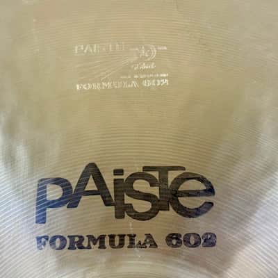 1978!! 20” Paiste FORMULA 602 China TYPE 2111g image 2