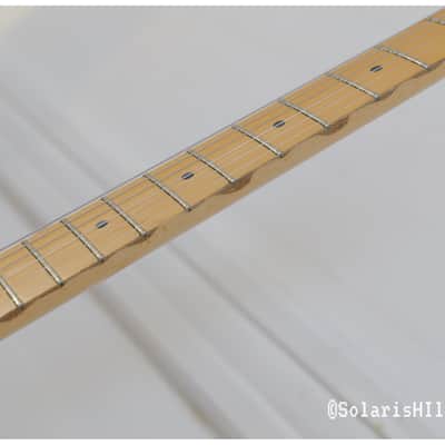 Graffiti Yellow Fender Strat Plus with Maple Fretboard 1987 - 1988 image 6