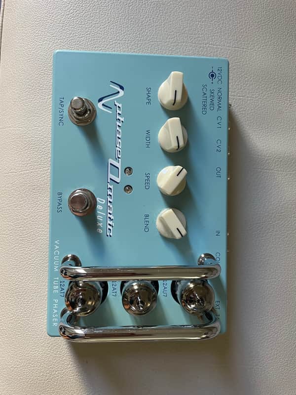 Effectrode Phaseomatic Deluxe Vacuum Tube Phaser 2010s Light Blue image 1