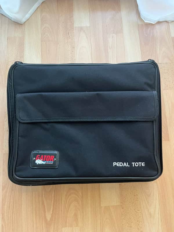 Gator GPT-BLACK Pedal Tote with Carry Bag 2010s - Black image 1