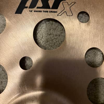 Paiste 18" PST X Swiss Thin Crash Cymbal 2015 - Present - Traditional image 2
