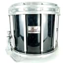 Pearl 12x14"Championship FFX Maple Marching Snare Drum Black Free Floating 12Lug