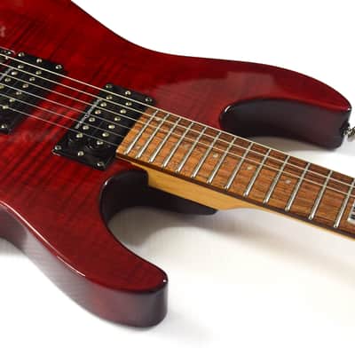 ESP LTD M-100 FM - See Thru Black Cherry image 5