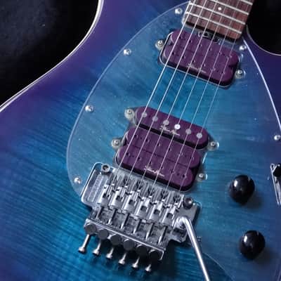 Music Man Steve Morse Y2D Floyd Rose Deep Purple Burst All Complete image 5