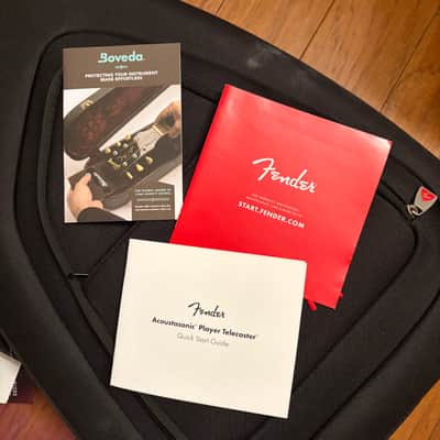 Fender Acoustasonic Player Telecaster – 2021-Present – Excellent Condition with Case & Candy image 2