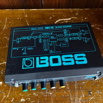 BOSS RRV-10 RRV 10 DIGITAL REVERB Vintage half - rack image 4
