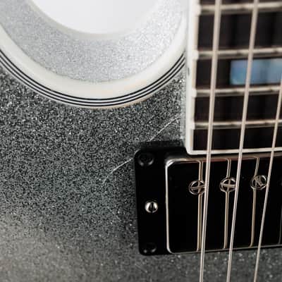 Gibson Custom 59 ES 355 Diamond F Holes Heavy Flake, Silver Sparkle Gloss G | Demo image 20