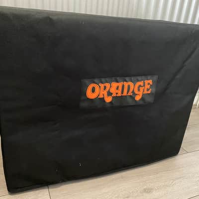 Orange PPC212OB 120-Watt 2x12" Open Back Guitar Cabinet Black With Cover image 3