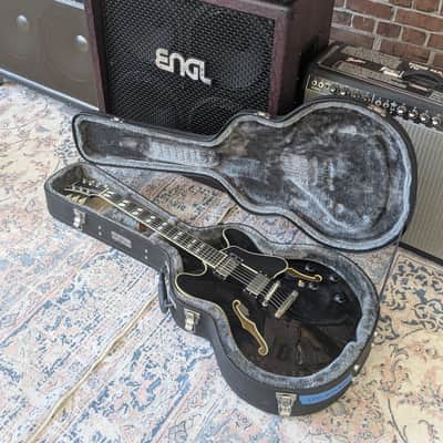 Used Eastman T486 Semi-Hollowbody Guitar - Black w/Upgrades & Case image 9