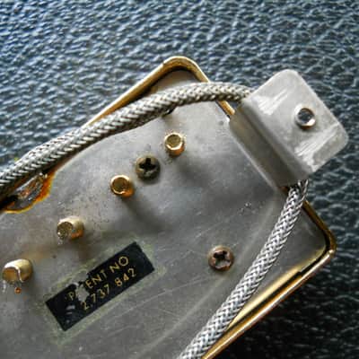 1960's Gibson T-Top Patent Number Sticker Pickup Set image 5