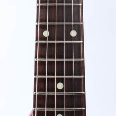 1983 Squier Stratocaster '62 Reissue candy apple red JV series image 4