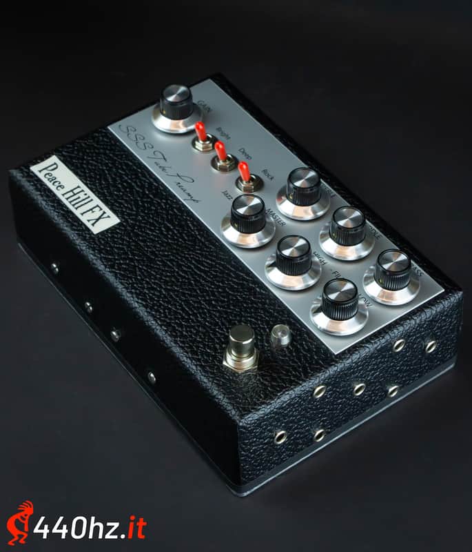 Peace Hill FX SSS Tube Preamp - Black Tolex/Silver Panel | Reverb