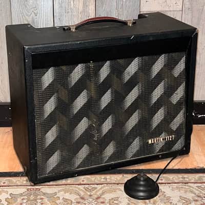 Rare 1960 Martin 112T (DeArmond) Guitar Combo Amplifier, Serviced and Maintained Includes Original Footswitch image 1