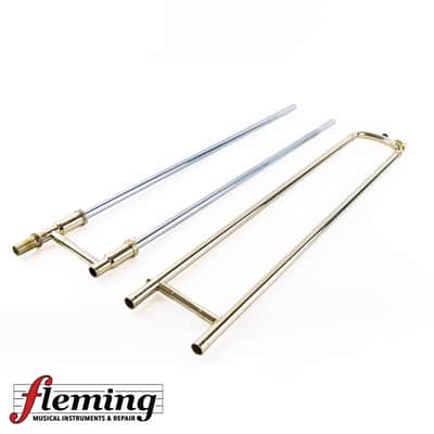 Adams Custom TB1 Professional Tenor Trombone - Two-Tone Rose Brass/Silver (Serial #055) image 19