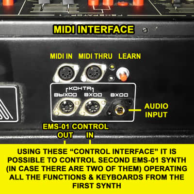 Formanta EMS-01 - Rarest Soviet Analog Dual Synthesizer Organ with MIDI Polivoks (ID: alexstelsi) image 11