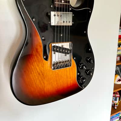1977 Fender Telecaster Custom Sunburst with Rosewood Fretboard image 1