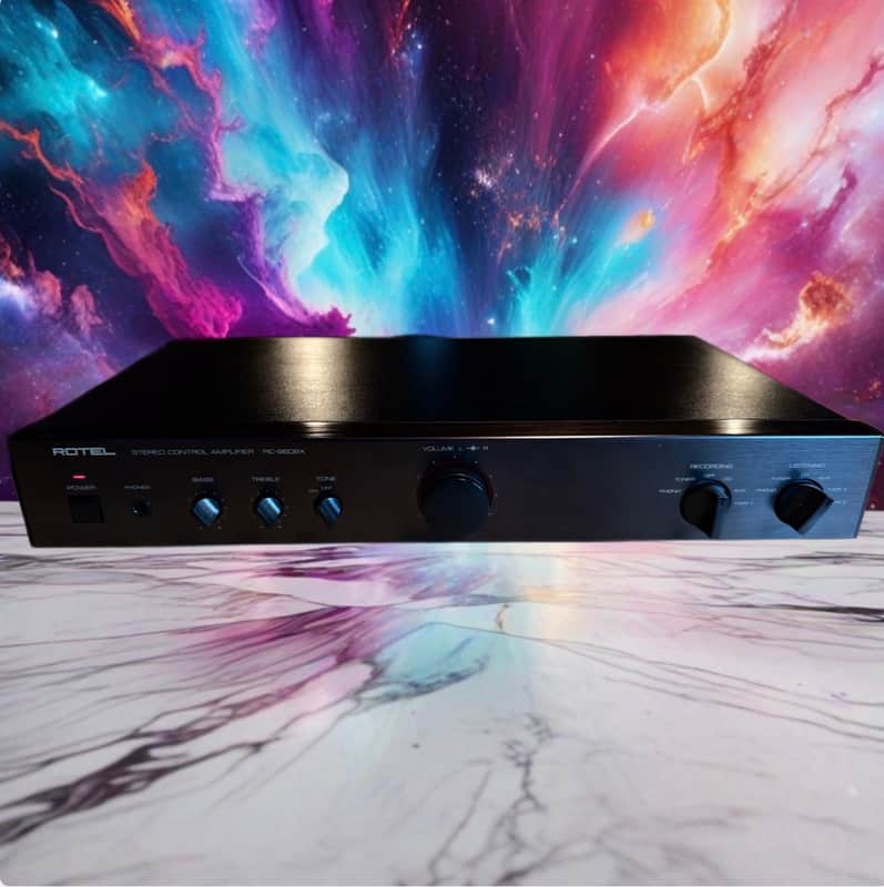 Rotel RC 960BX Stereo Preamplifier Working Full Fresh Service Excellent Shape🔥