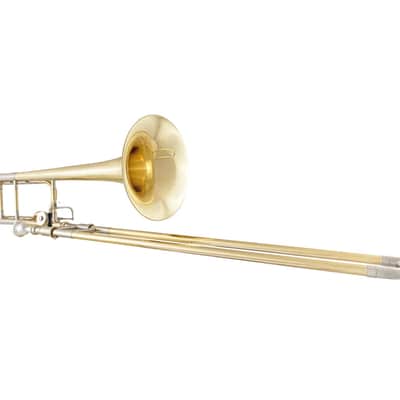 Bach BTB411ML Bb Tenor Trombone w/ F Attachment - Clear Lacquer image 2