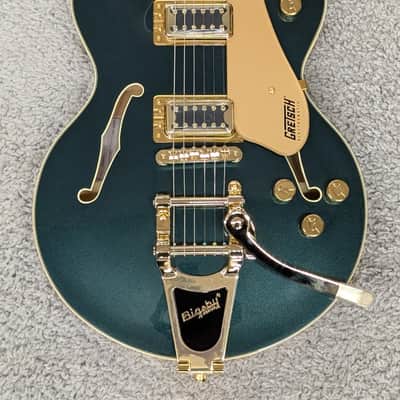 Mint G5655TG Electromatic Center Block Jr. w/Bigsby & Gold Hardware, Cadillac Green image 3