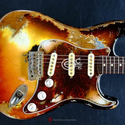 Fender Stratocaster Sunburst Heavy Aged Relic (RARE) image 4