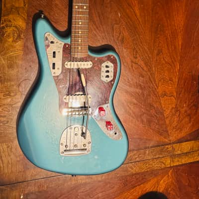 Fender Vintera '60s Jaguar with Pau Ferro Fretboard 2019 - 2023 - Ocean Turquoise image 9