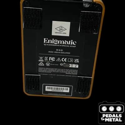 Universal Audio Enigmatic '82 Overdrive Special Amp 2024 - Present - Gold - X17665 image 6