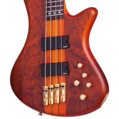 Schecter Stiletto Studio-4 FF Honey Satin image 1