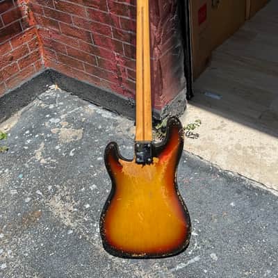 Fender Precision Bass 1971 - ultra rare beat sweet example w/an "A" width Maple Neck ! image 2