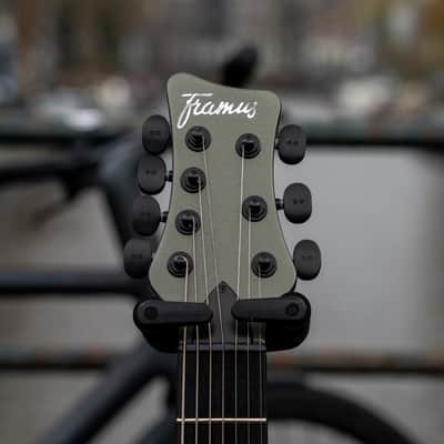 Framus Masterbuilt Stormbender 7-String Devin Townsend Signature – Olive Green Metallic image 4