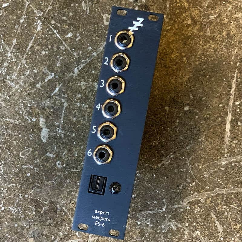 Expert Sleepers ES-6 MK1 CV / Lightpipe Interface Eurorack Synth Module image 1