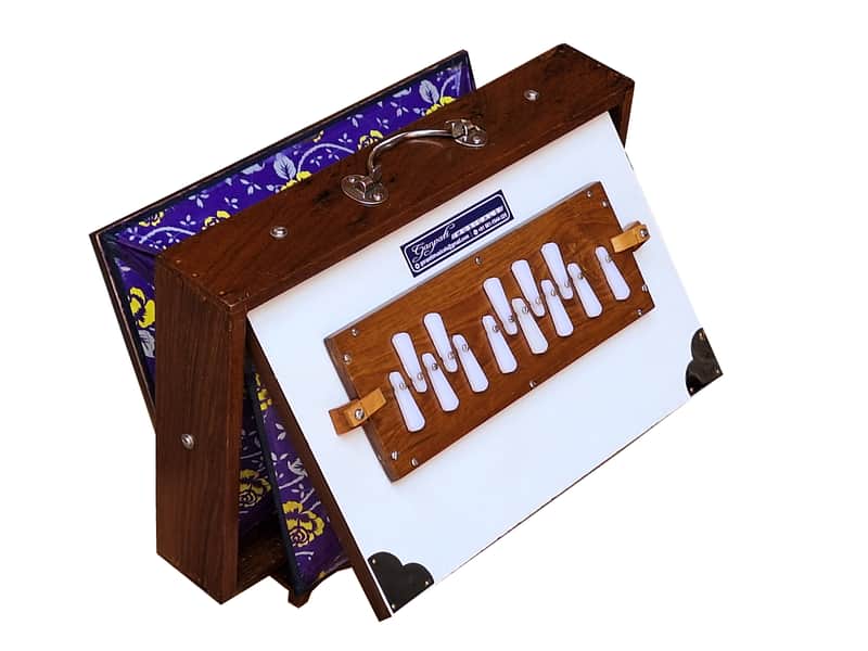 SHRUTI BOX~ SIZE (15" X 10" X 3")~13 NOTES~440 Hz~CHANT~MANTRA~SHRUTI~WITH BAG image 1
