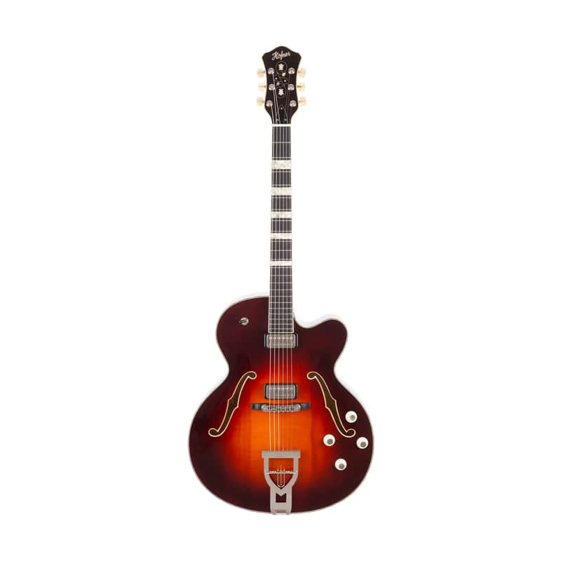 2015 Hofner Committee Special Edition Electric Guitar w/Case, Sunburst, P1XXXX image 1