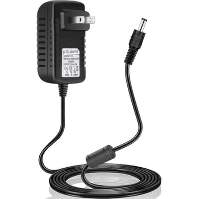 Dc 12V Power Cord For Yamaha Keyboad Psr Ytp Ytg Ez P Series Psr-E273 Psr-500 Psr-Ew300 Psr-Ew310 Psr-E373 Psr-E413 Psr-E473 P-60 P-125 Replacement Pa130 Pa150 Power Supply Adapter