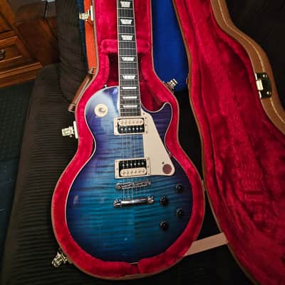 Gibson Les Paul Traditional Pro V - Blueberry Burst image 4