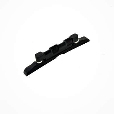 Mandolin Ebony Hardwood Compensated Archtop Adjustable Bridge New image 1