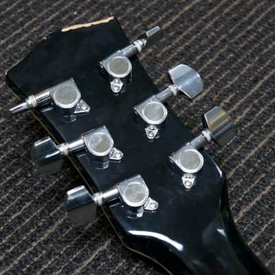 Ktone Hollowbody Electric Guitar Black image 8