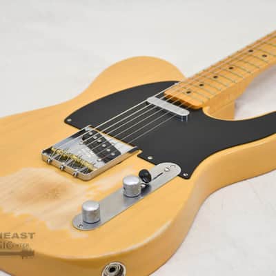 Fender American Vintage 52' Telecaster Butterscotch Blonde Reliced Used 2012(s/n:8659) image 8