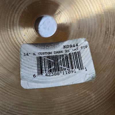 Zildjian 14" K Custom Dark Hi-Hat Cymbals (Pair) image 5