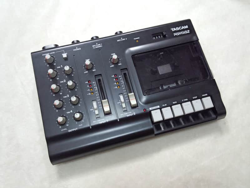 TASCAM Porta 02 Ministudio 4-Track Cassette Recorder | Reverb